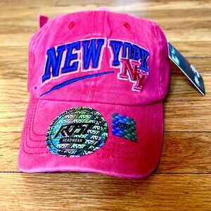 VINTAGE NEW YORK FITTED BASEBALL CAP (NWT)